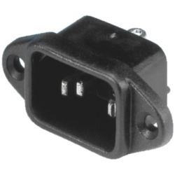 Monacor AAC-150J gniazdo montażowe sieciowe